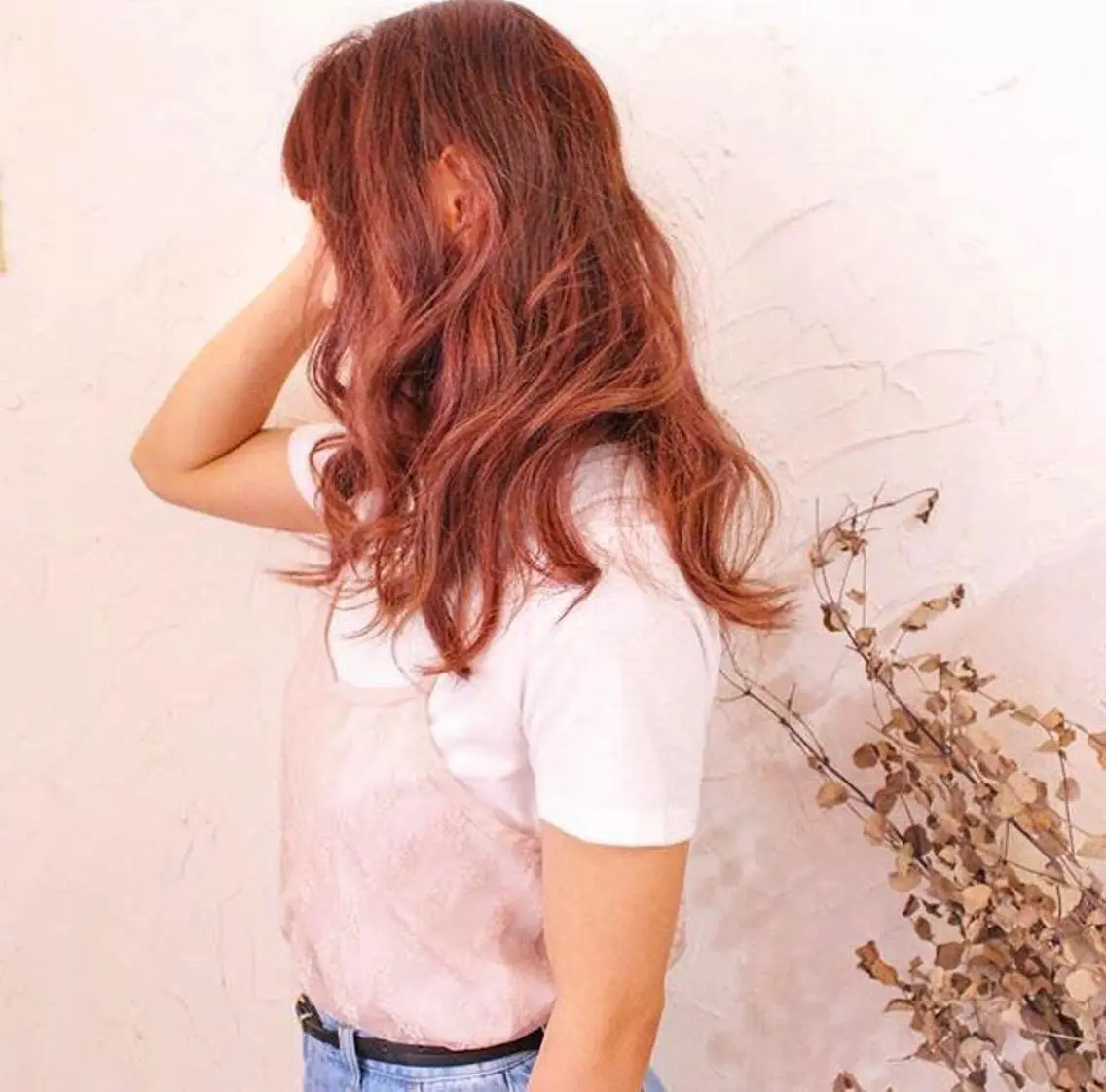 カラー ベージュカラー ピンクカラー ピンクベージュ 💇‍♀️ KENのヘアスタイル