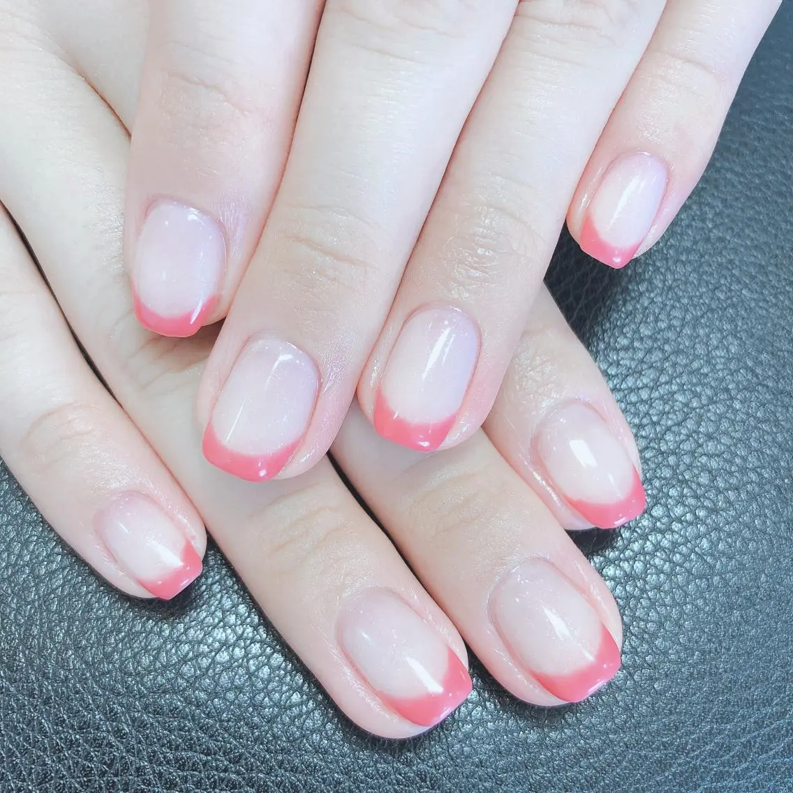 ネイル フレンチネイル グラデーション Nail salon Stellaのネイルデザイン