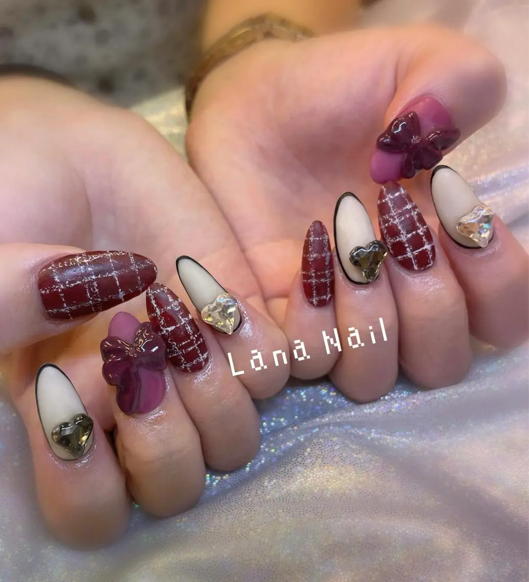 ネイル スカルプネイル Lana Nailのネイルデザイン