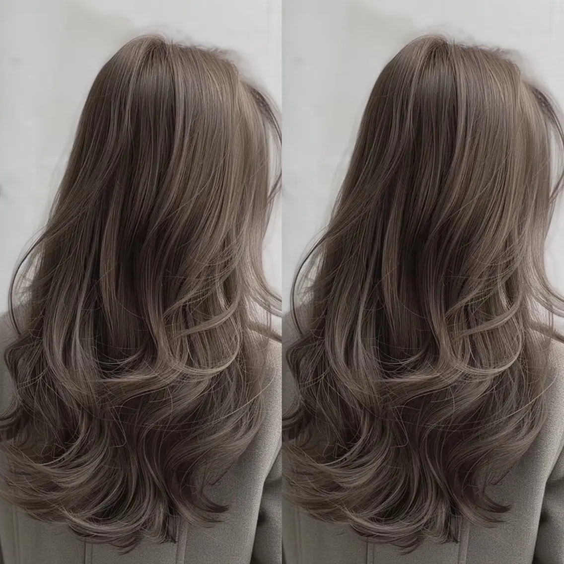 ロング カラー ヘアカラー ブリーチなしWカラー 超特化/YURAのヘアスタイル