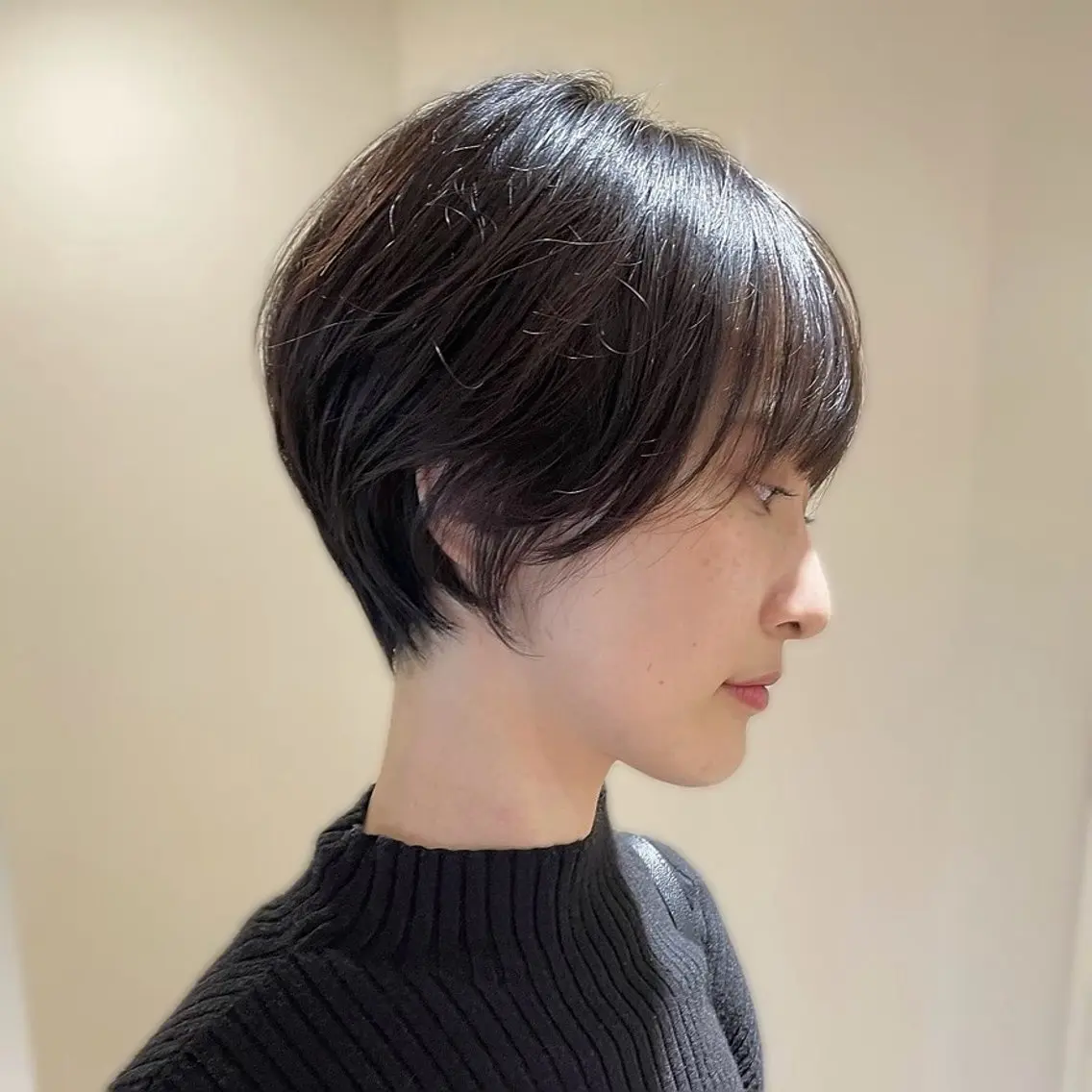 ショート ショートヘア 前髪XP／艶カラー ／🎀Ayuka🎀のヘアスタイル