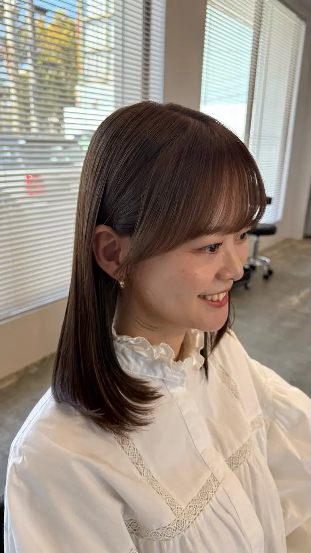 ミディアム 鈴木 つかさのヘアスタイル