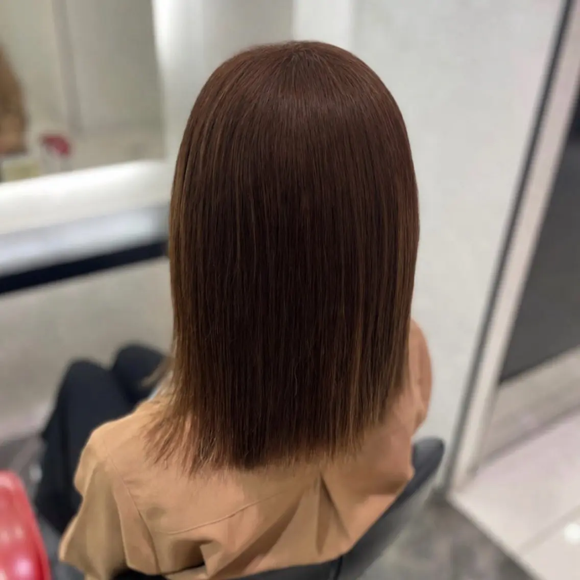 ミディアム カラー ブラウンカラー ヘアカラー トリートメント EARTH / haruno🤍のヘアスタイル