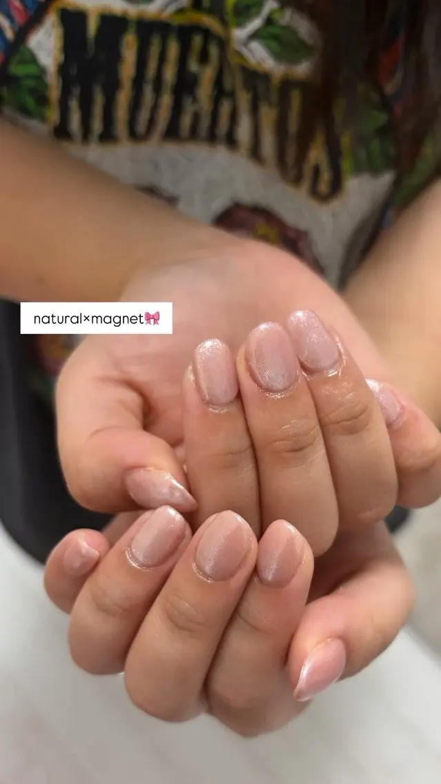 ネイル マグネットネイル シンプルネイル KAWAI MAOのネイルデザイン