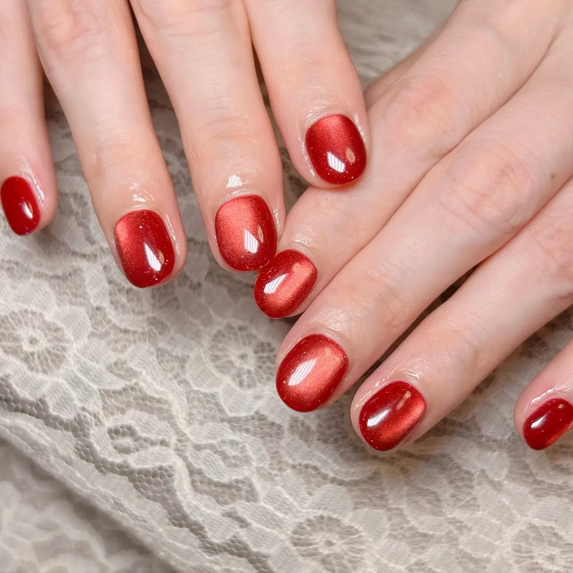 ネイル マグネットネイル ハンドネイル nail salon iroatsumeのネイルデザイン