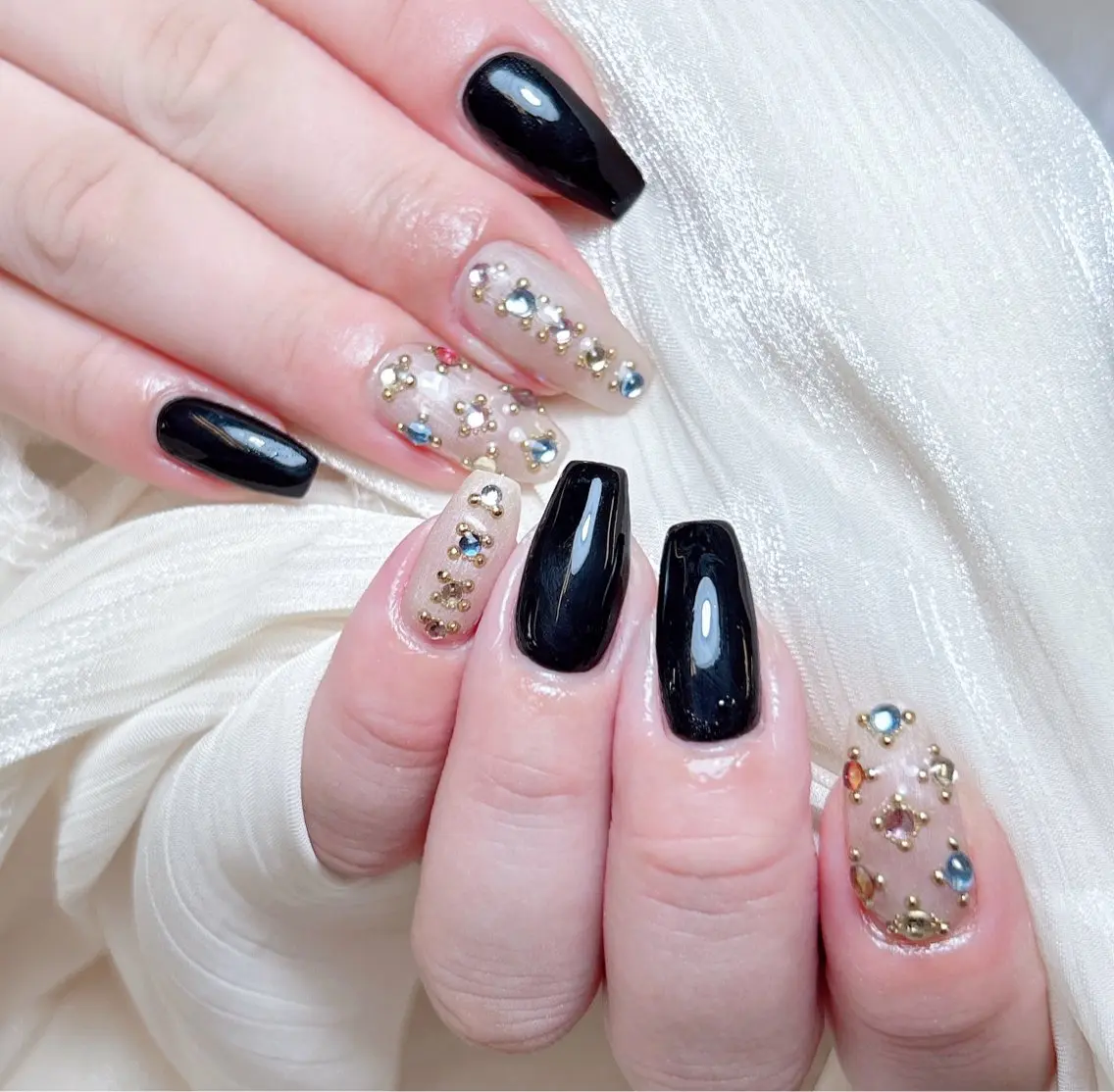 ネイル ハンドネイル M 🌷Nail 長さだし専門店のネイルデザイン