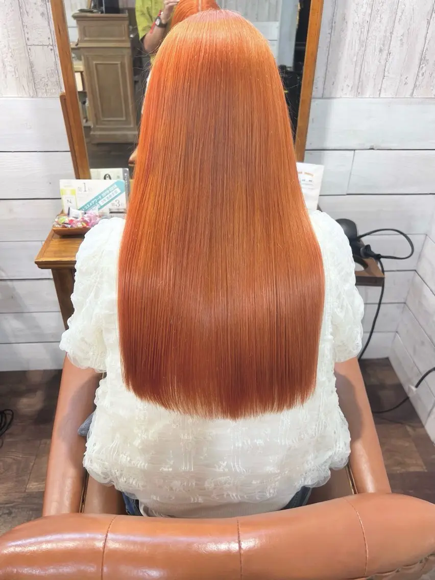 セミロング 初めてでも失敗しない 透明感カラー Miiのヘアスタイル