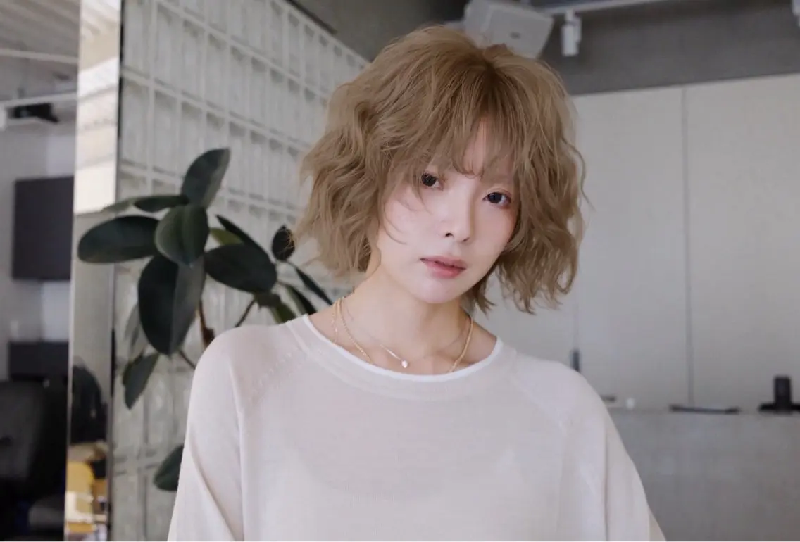 ショート カラー らん カラーモデル募集中のヘアスタイル