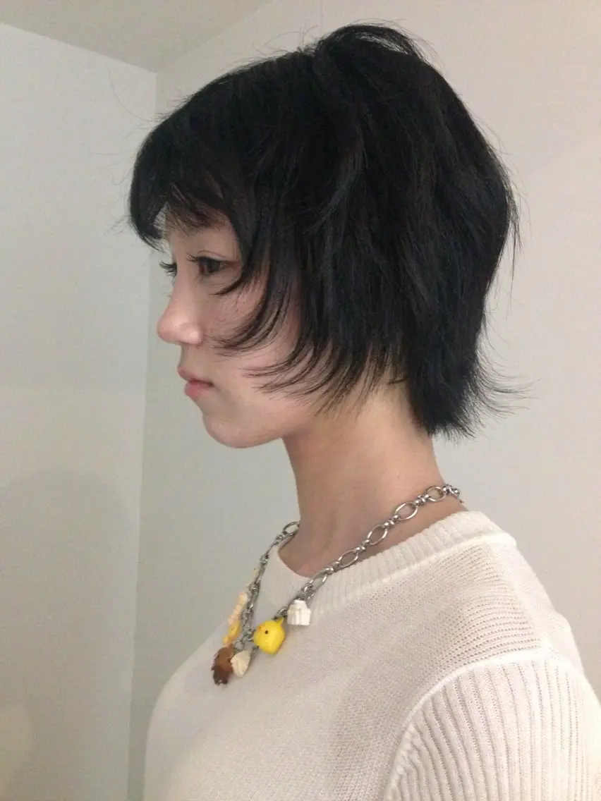 ショート ウルフカット カラーモデル募集中 Rei🐈‍⬛/大宮のヘアスタイル