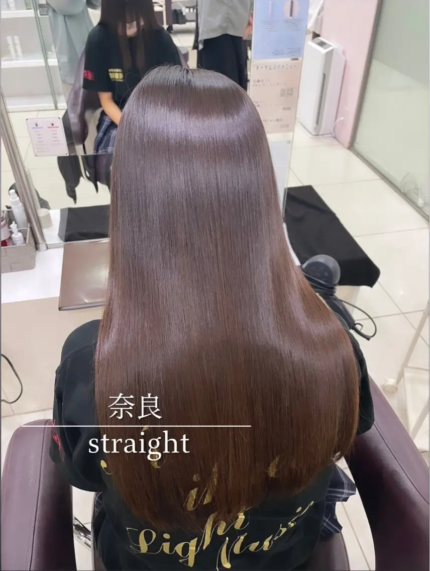 ロング パーマ カット 縮毛矯正 TELA HAIR 石岡♡aikaのヘアスタイル