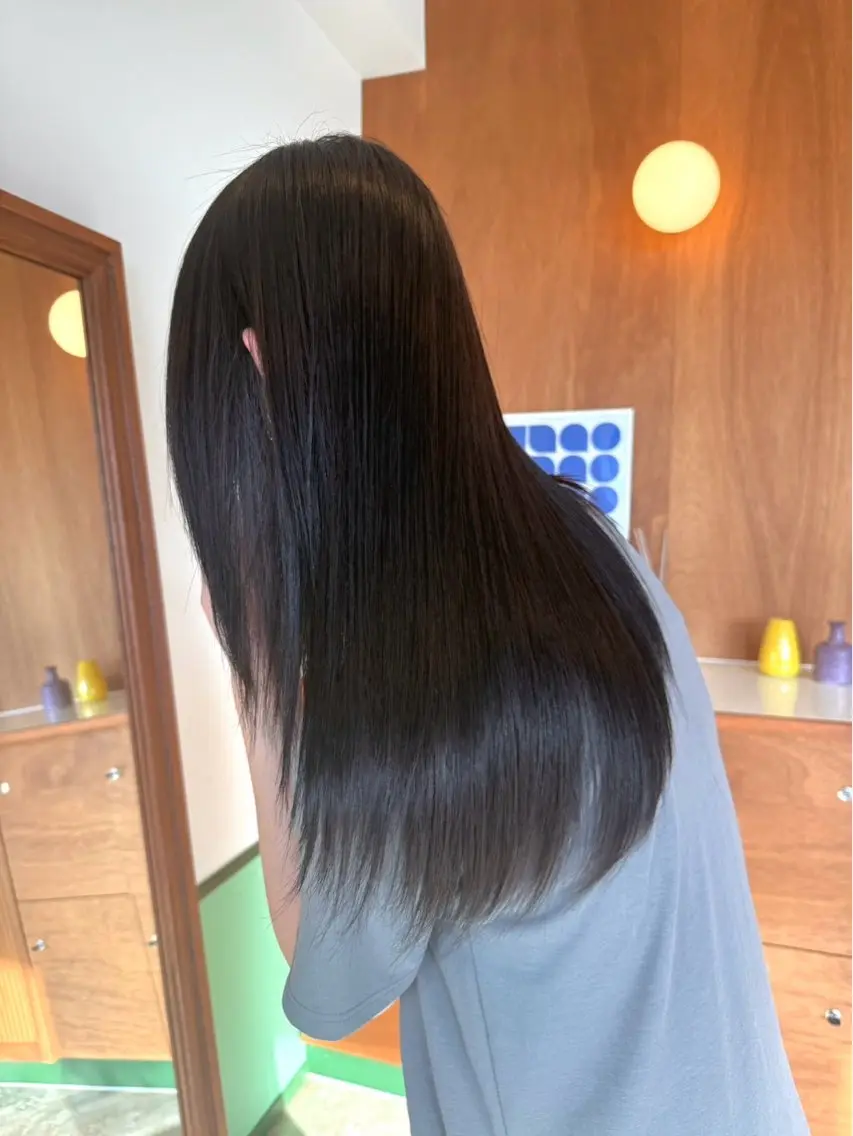 【ミニモ限定】レディース髪質改善縮毛矯正＋カット🌿✨の写真