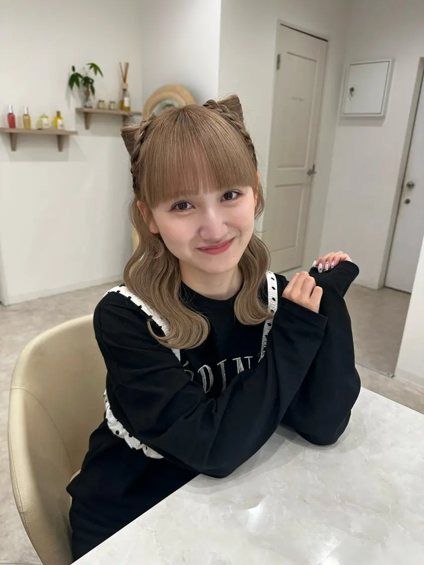 ミディアム ヘアアレンジ ヘアセット MITSUKI /Ditycaのヘアスタイル