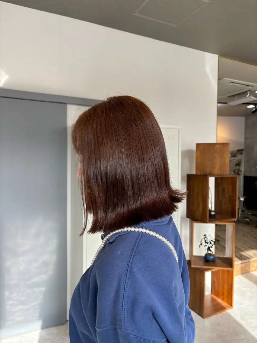カラー 田中 藍人のヘアスタイル
