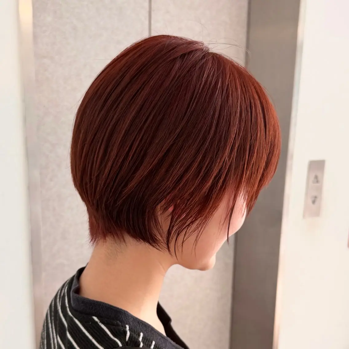 ショート カラー ヘアカラー 🌈🌟艶カラー/ 蘭🐬のヘアスタイル