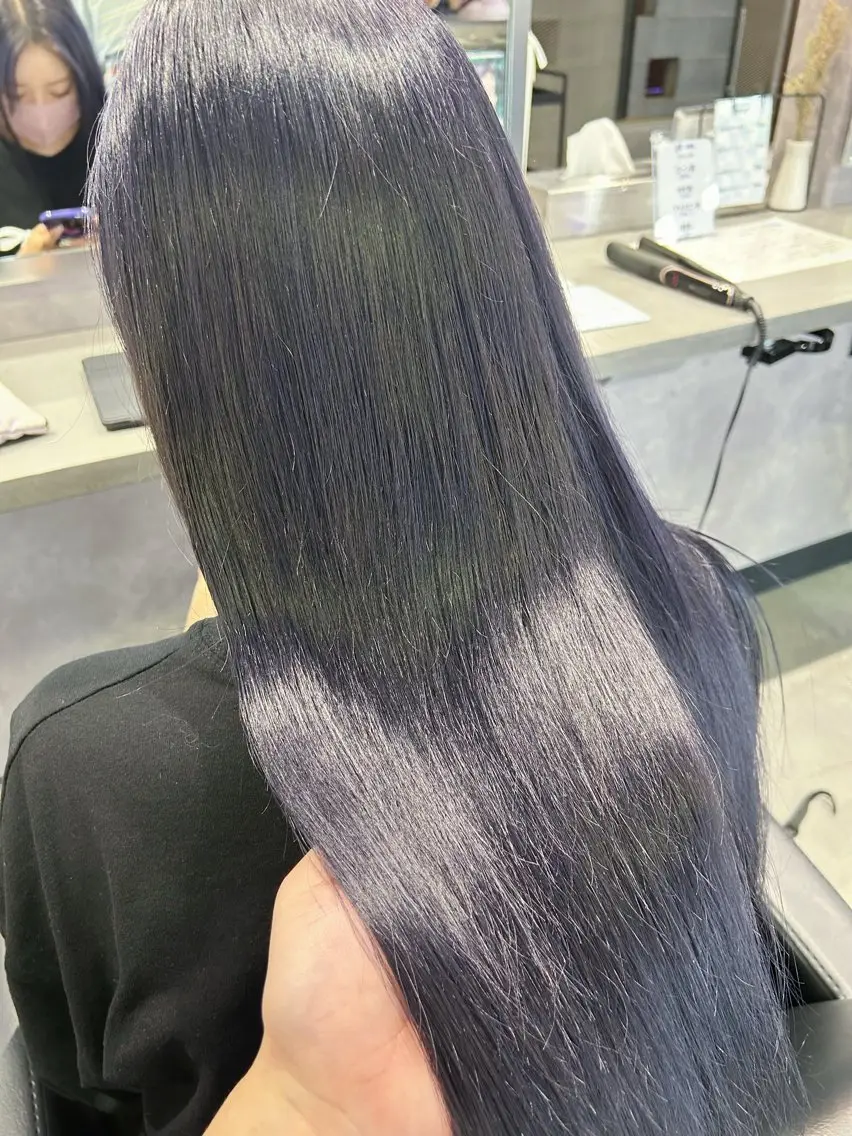 ロング カラー ヘアカラー 平畑 直将のヘアスタイル