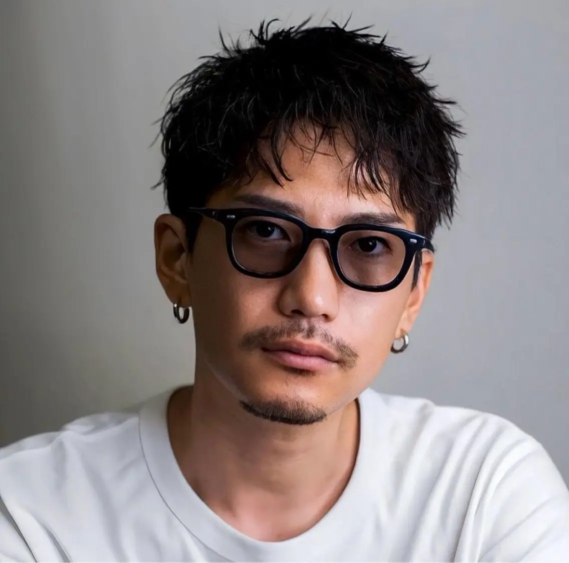 パーマ メンズ 髙橋 良門のヘアスタイル