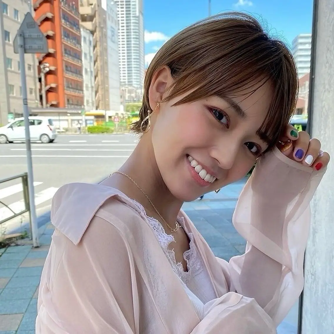 ショート 巻ける縮毛矯正/ 堺 健人のヘアスタイル