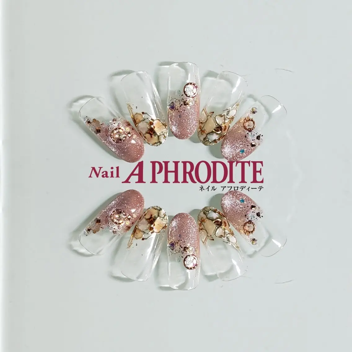 ネイル ジェルネイル ニュアンスネイル スカルプネイル ソフトジェル ネイルチップ Nail Aphroditeのネイルデザイン