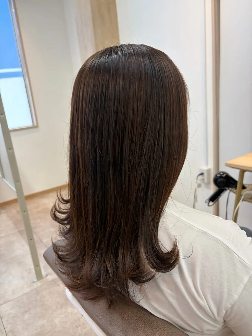 ロング カット ヘアカラー トリートメント TELA HAIR 幕張本郷店　千尋のヘアスタイル