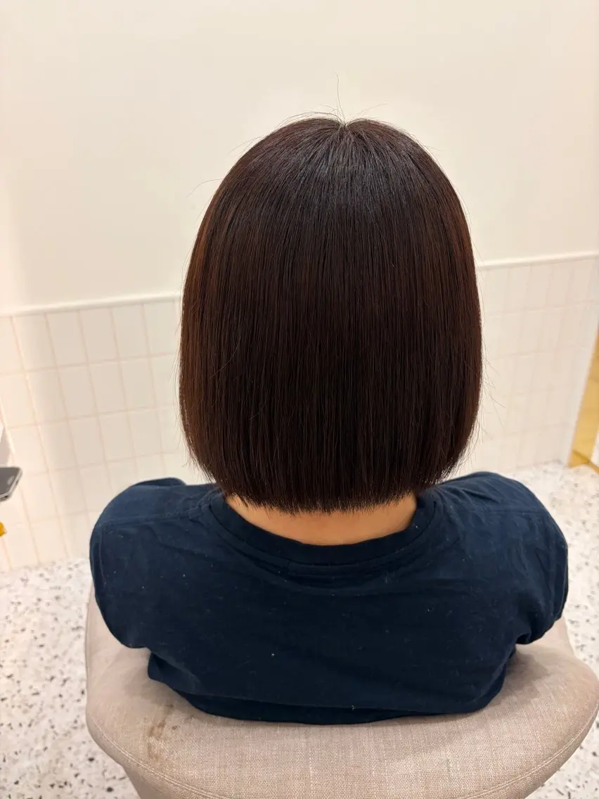 【平日19:30.土日祝18:30以降】ブリーチなしのワンカラー🎀🫧の写真