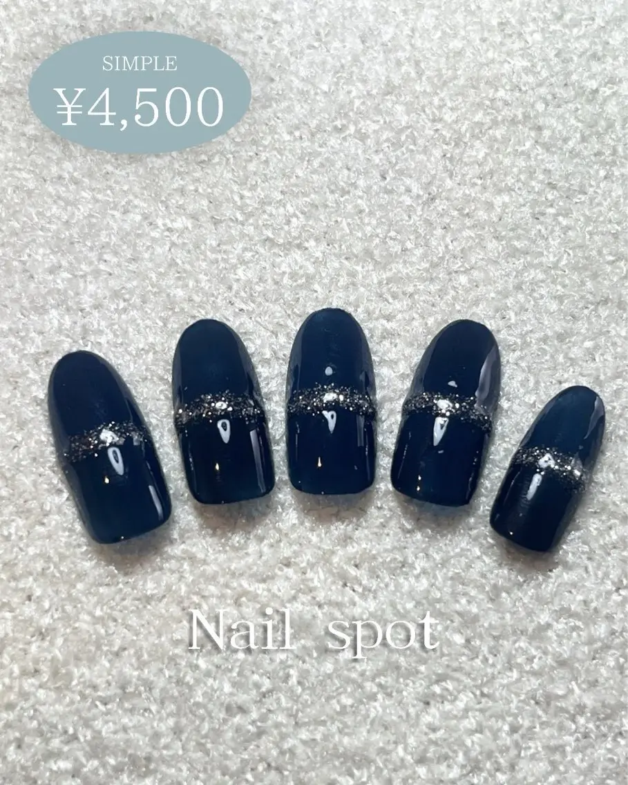 ネイル マグネットネイル ストーンネイル ハンドネイル Nail spotのネイルデザイン