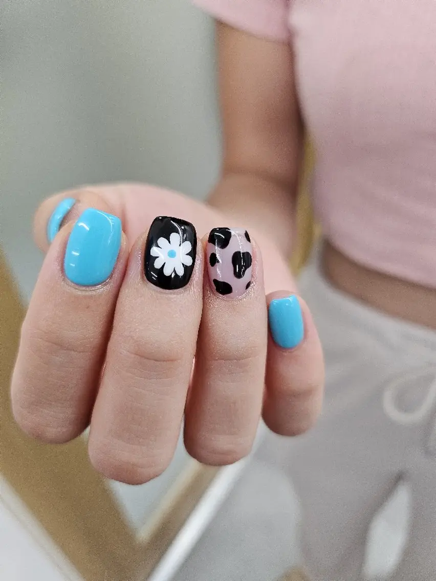 ネイル ジェルネイル 持ち込み パラジェル 夏ネイル puku nail 🌼kazu🌼のネイルデザイン