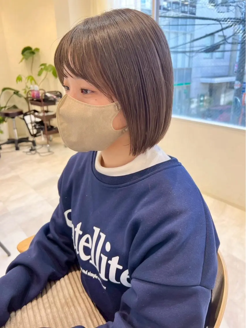 ミディアム 千代谷 風華のヘアスタイル