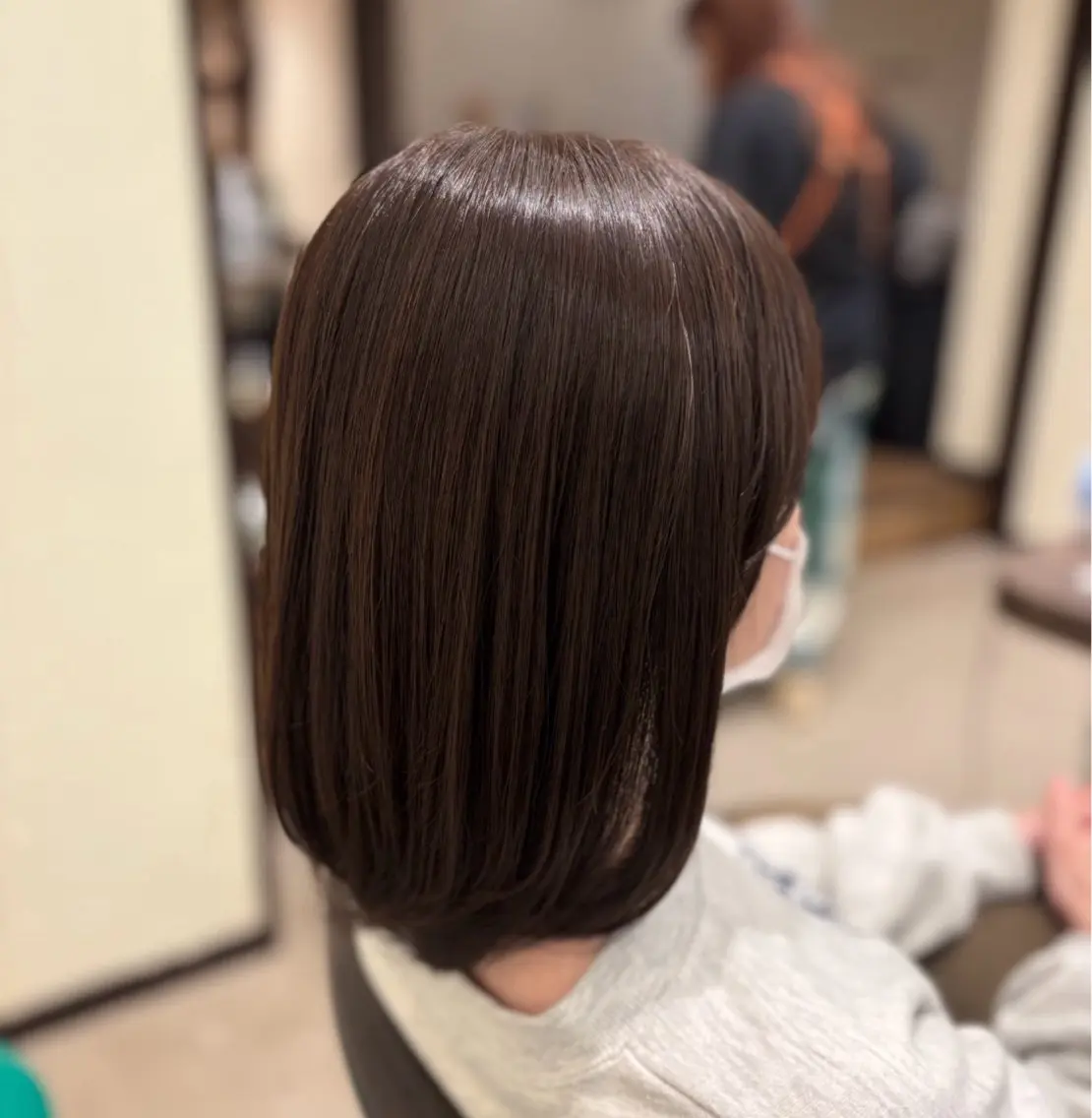 ミディアム カラー 透明感カラー カット ヘアカラー トリートメント 山下ちひろ／髪質改善 ／メンズ／まつパのマツエク・マツパデザイン