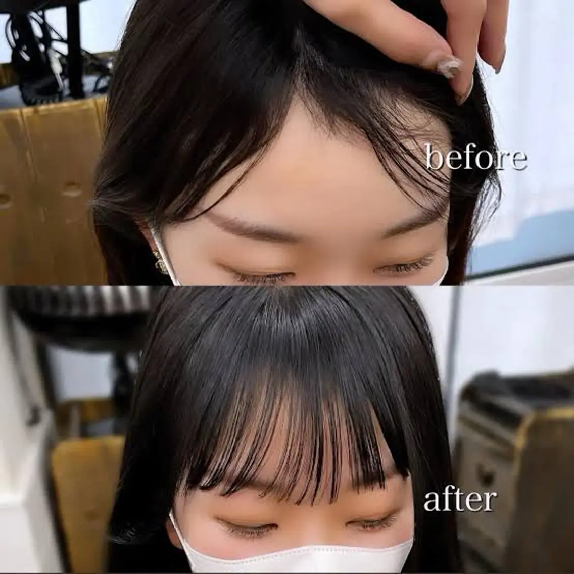 ミディアム パーマ カット 縮毛矯正 Toiro横浜 NORIのヘアスタイル