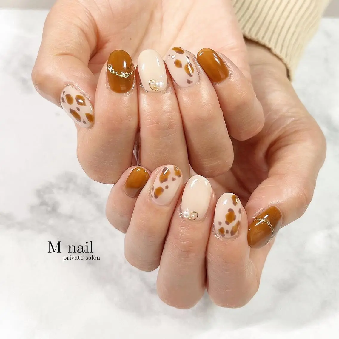 ネイル ハンドネイル M nailのネイルデザイン