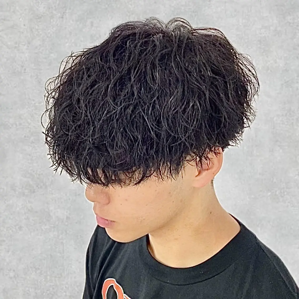 【🥇人気No.1🥇】メンズカット+波巻きパーマの写真