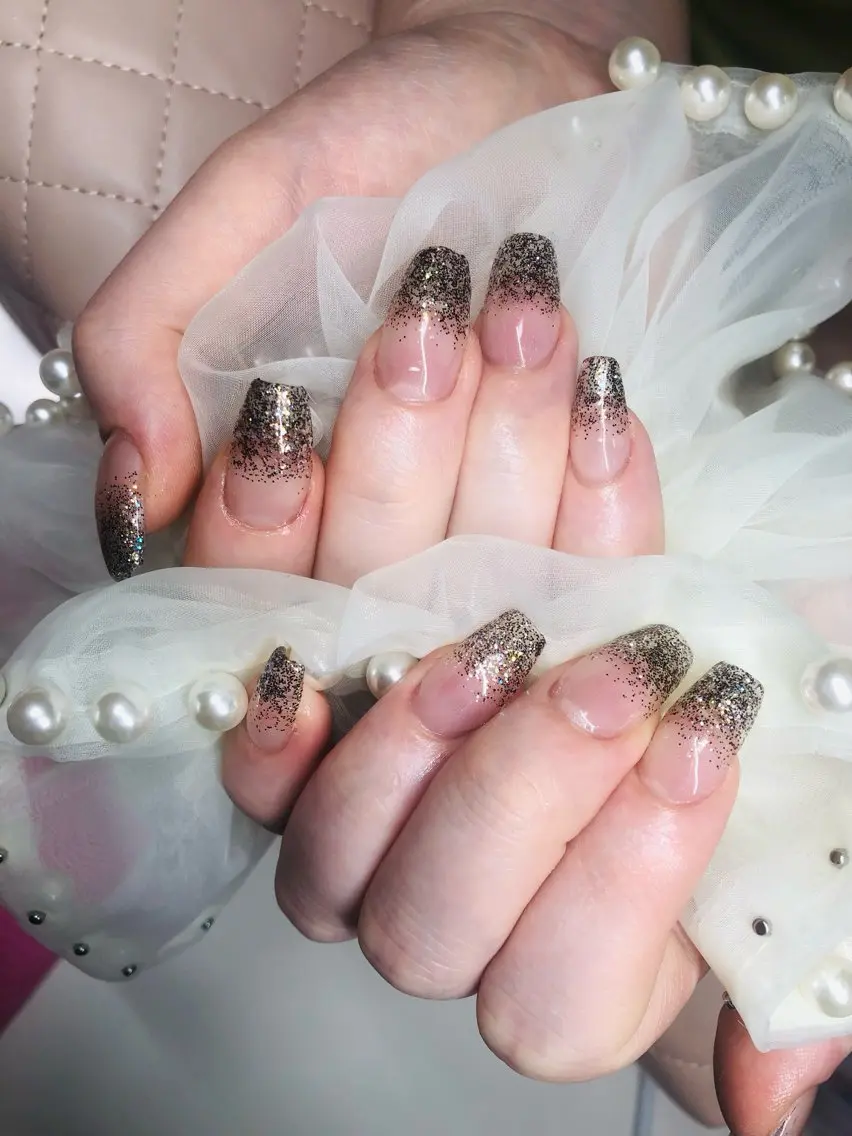 ネイル 長さ出し mint nail pecoのネイルデザイン