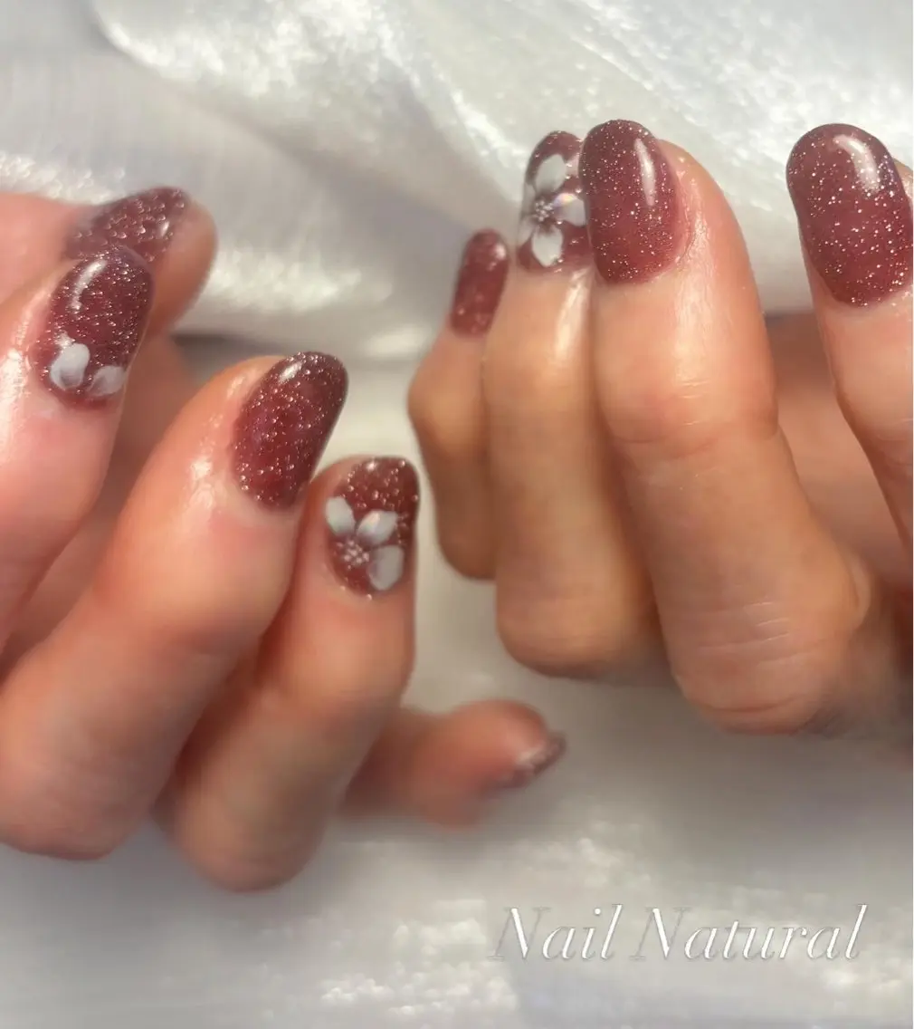 ネイル 持ち込み 春ネイル ハンドネイル Nail salon Natulalのネイルデザイン