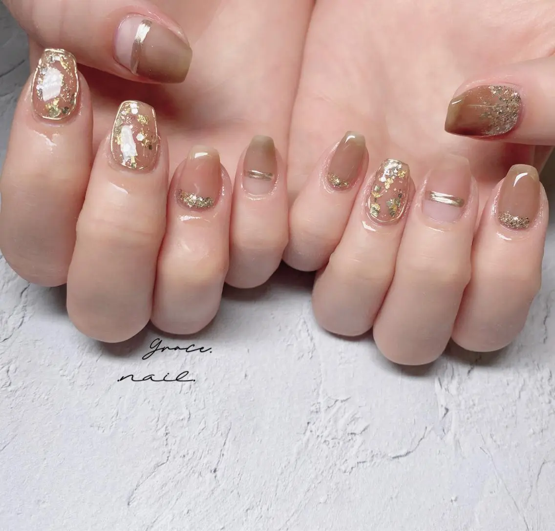 ネイル ハンドネイル ☆*。Grace Nail。*☆のネイルデザイン
