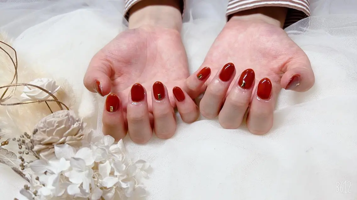 ネイル ワンカラーネイル M_ nail salonのネイルデザイン