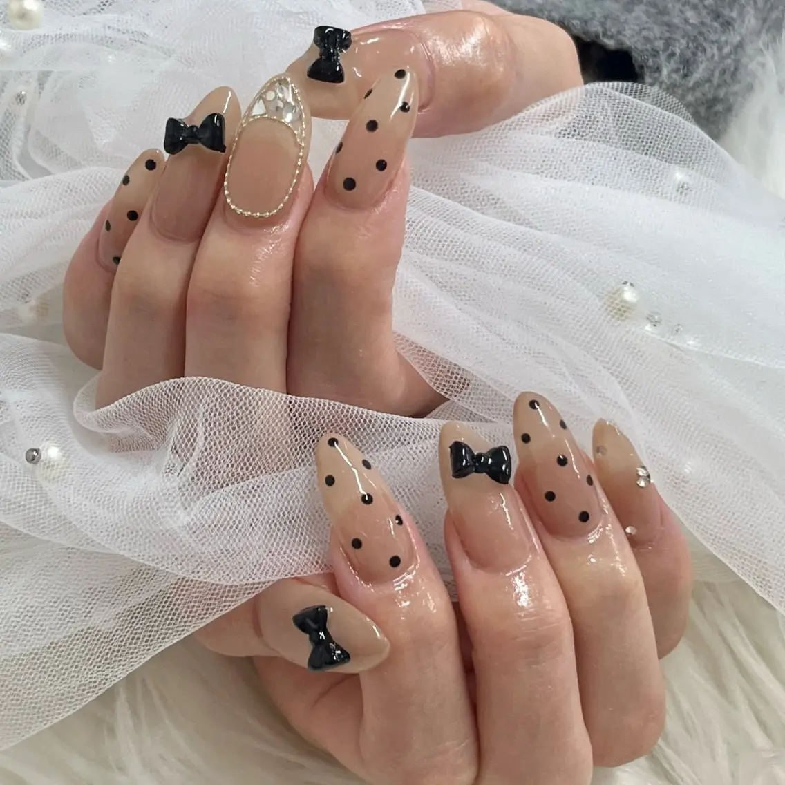 【ハンド♡スカルプパーツ付け放題】🎀minimo様限定価格🎀 ご新規様オフ無料⟡.·*.の写真