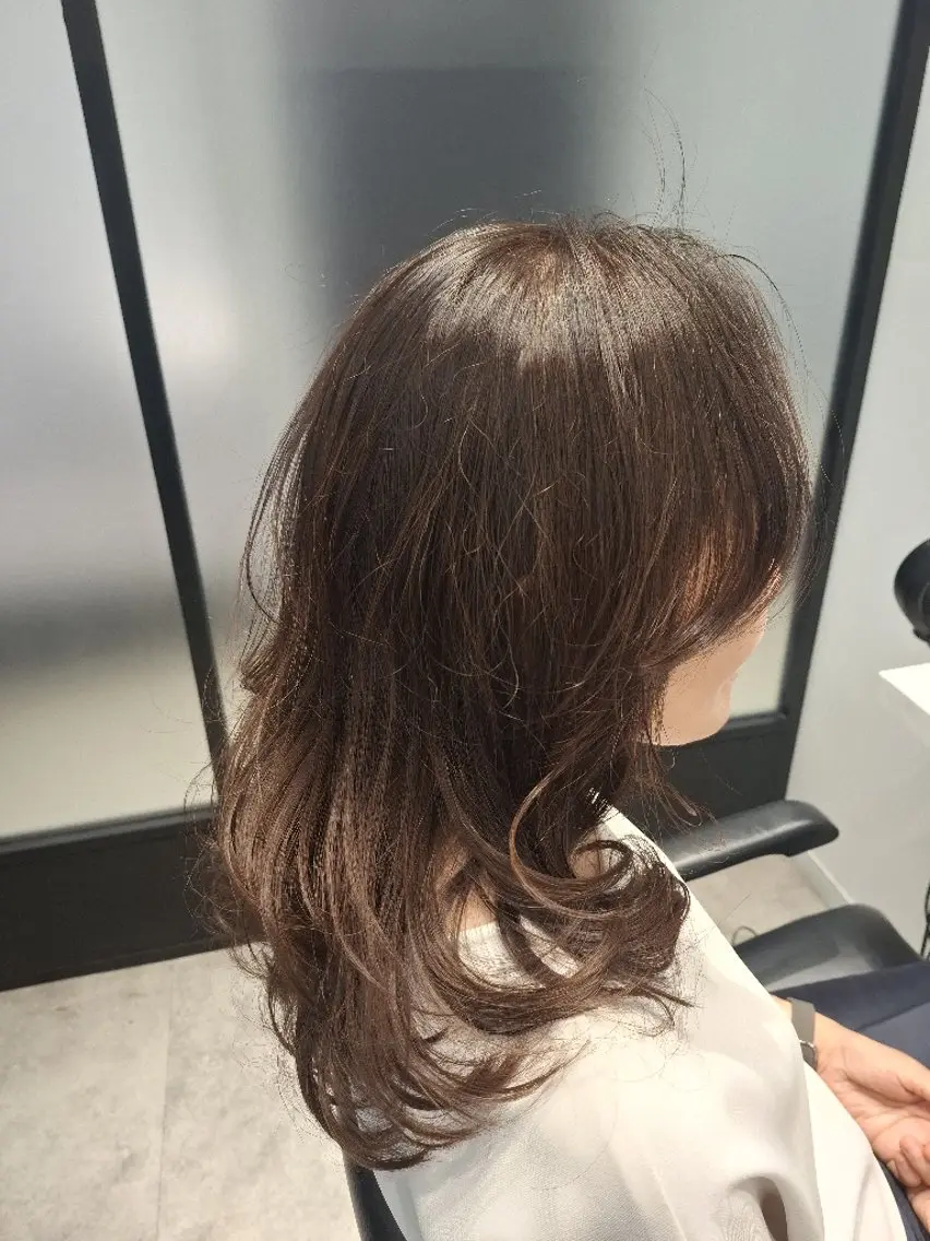 ✂️🌺カット+カラー+"艶ふわ"インフェノムトリートメント🌺✂️の写真