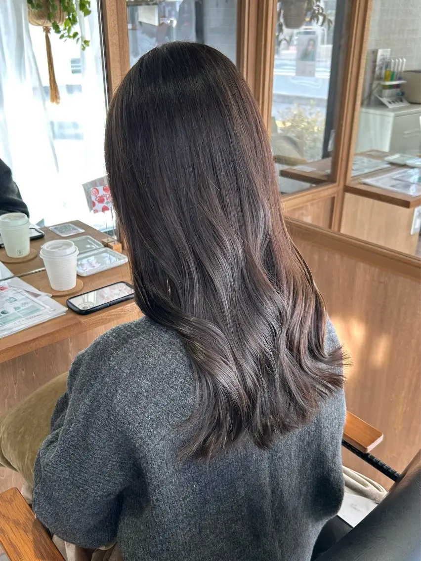 【🧸ミニモ限定🌻】2​〜​4回目　　　　　　　　　　　　　　似合わせカット＋艶カラー＋蜂蜜トリートメント🍯の写真