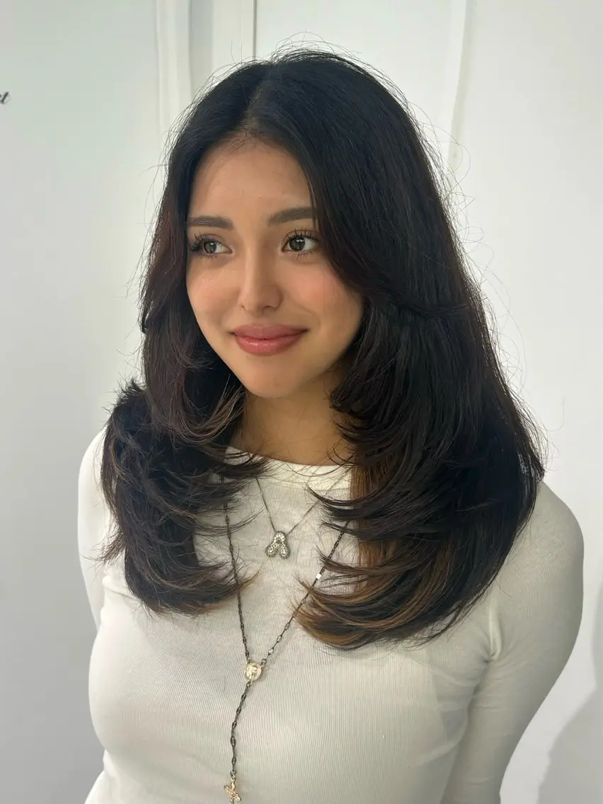 ロング オールマイティ美容師 💋𝑨𝑵𝑵𝑨のヘアスタイル
