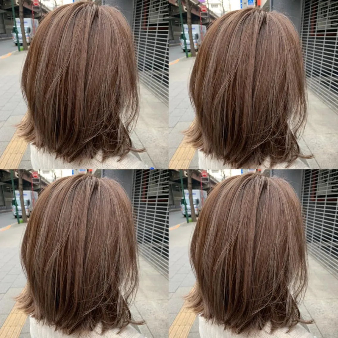 ミディアム カラー ヘアアレンジ カット ヘアカラー トリートメント 🦋レイヤー特化/ 羽エク/ナツミ🦋のヘアスタイル