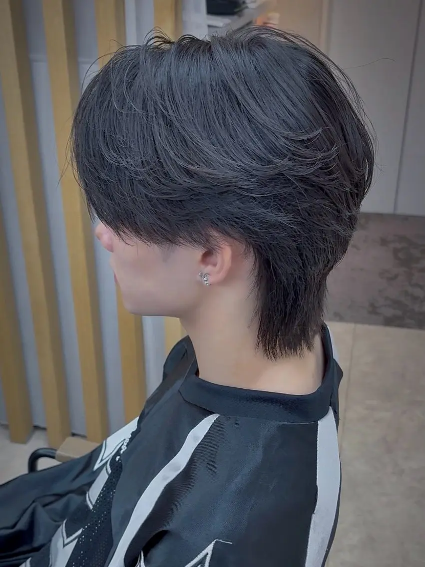 パーマ メンズ カット 縮毛矯正 安藤幹人 メンズパーマのヘアスタイル