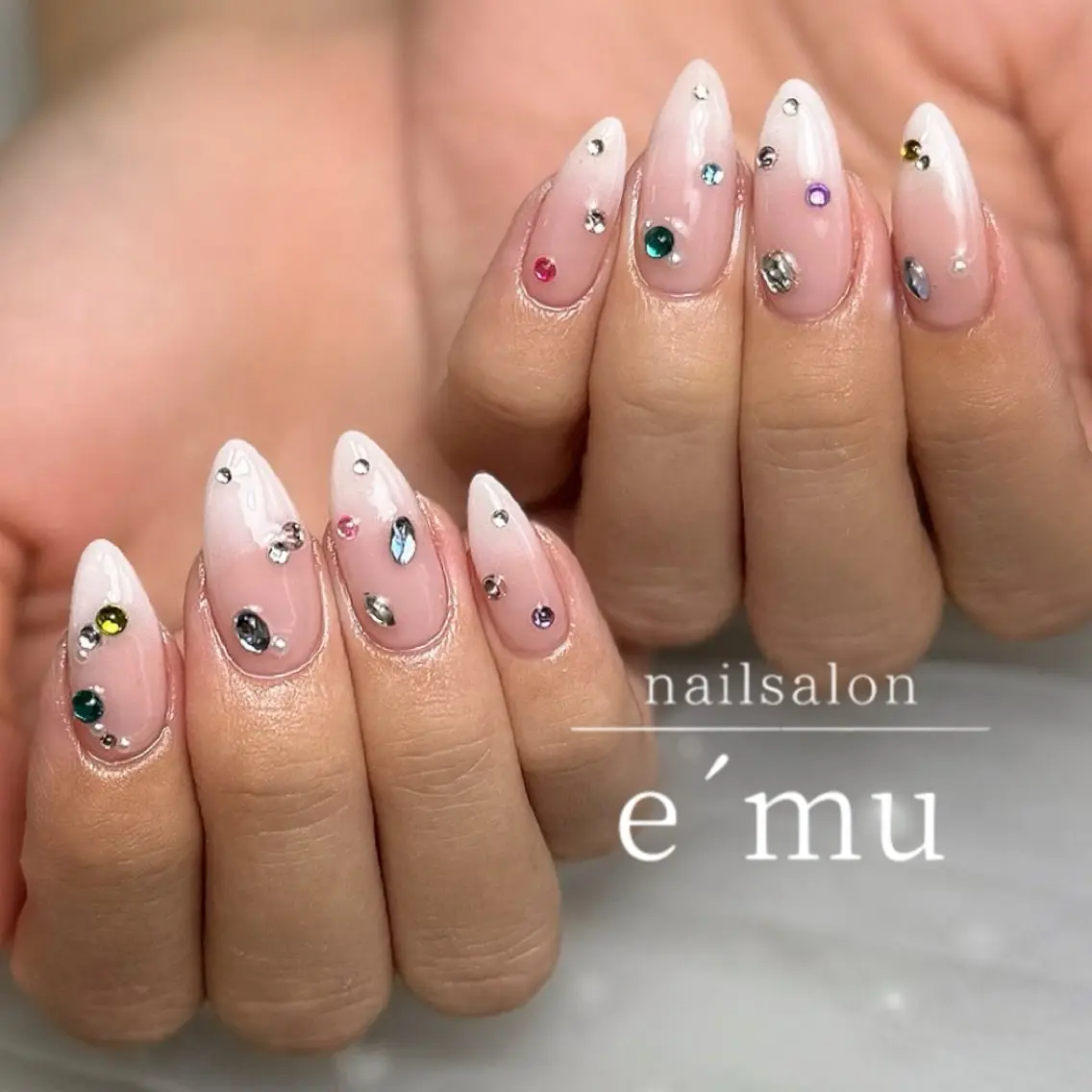 ネイル ハンドネイル nailsalon e´muのネイルデザイン
