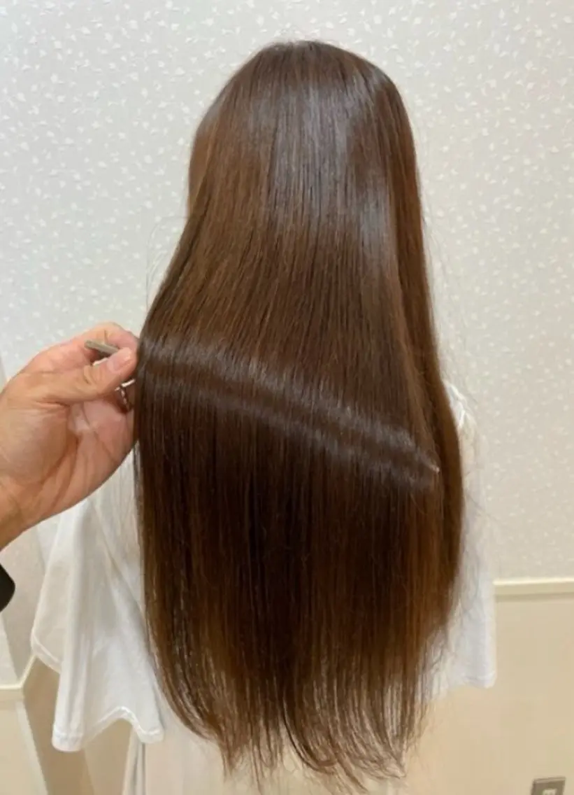 レディースカット💇♀️+ワンカラー🩷の写真