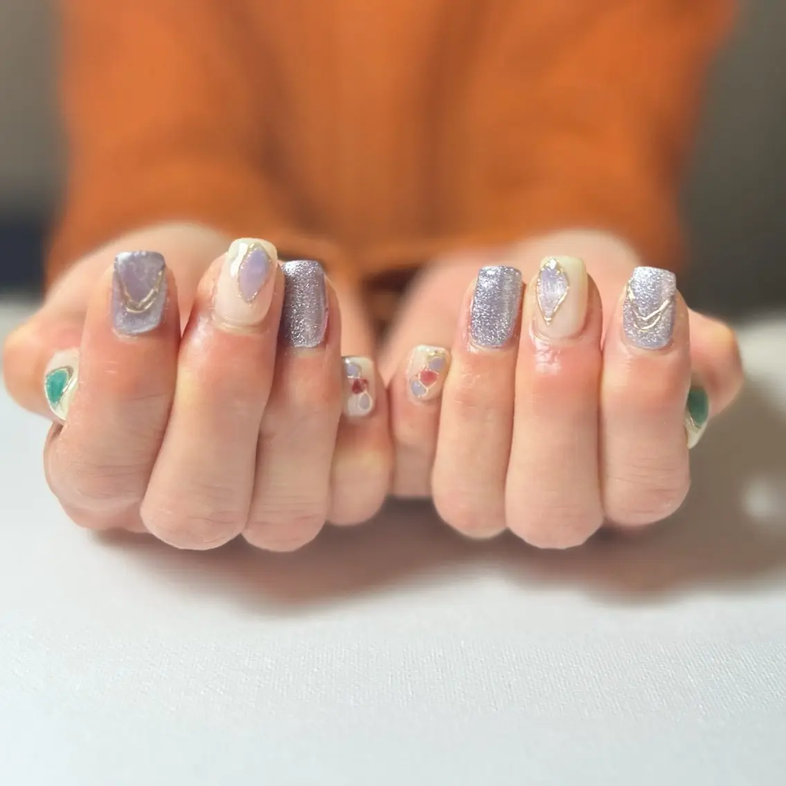 ネイル アートネイル ハンドネイル malum nailのネイルデザイン