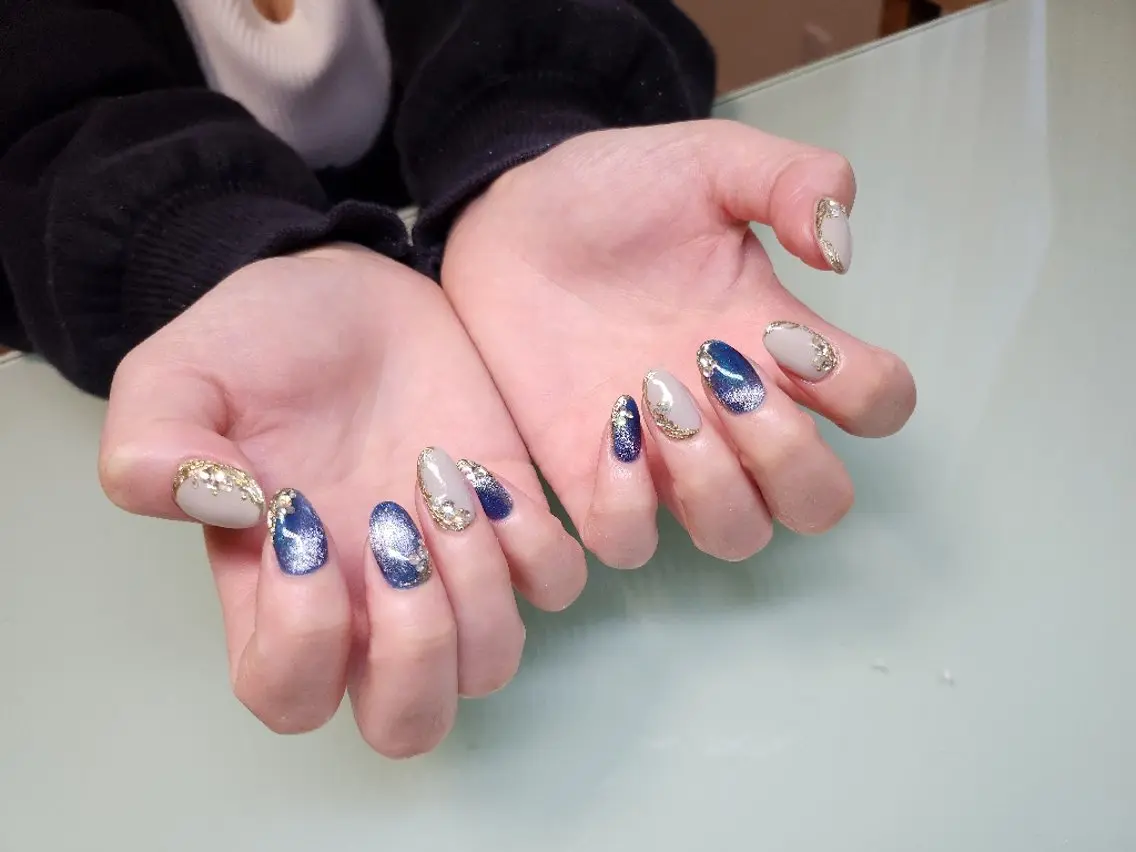 ネイル ハンドネイル Lapis  Nailのネイルデザイン