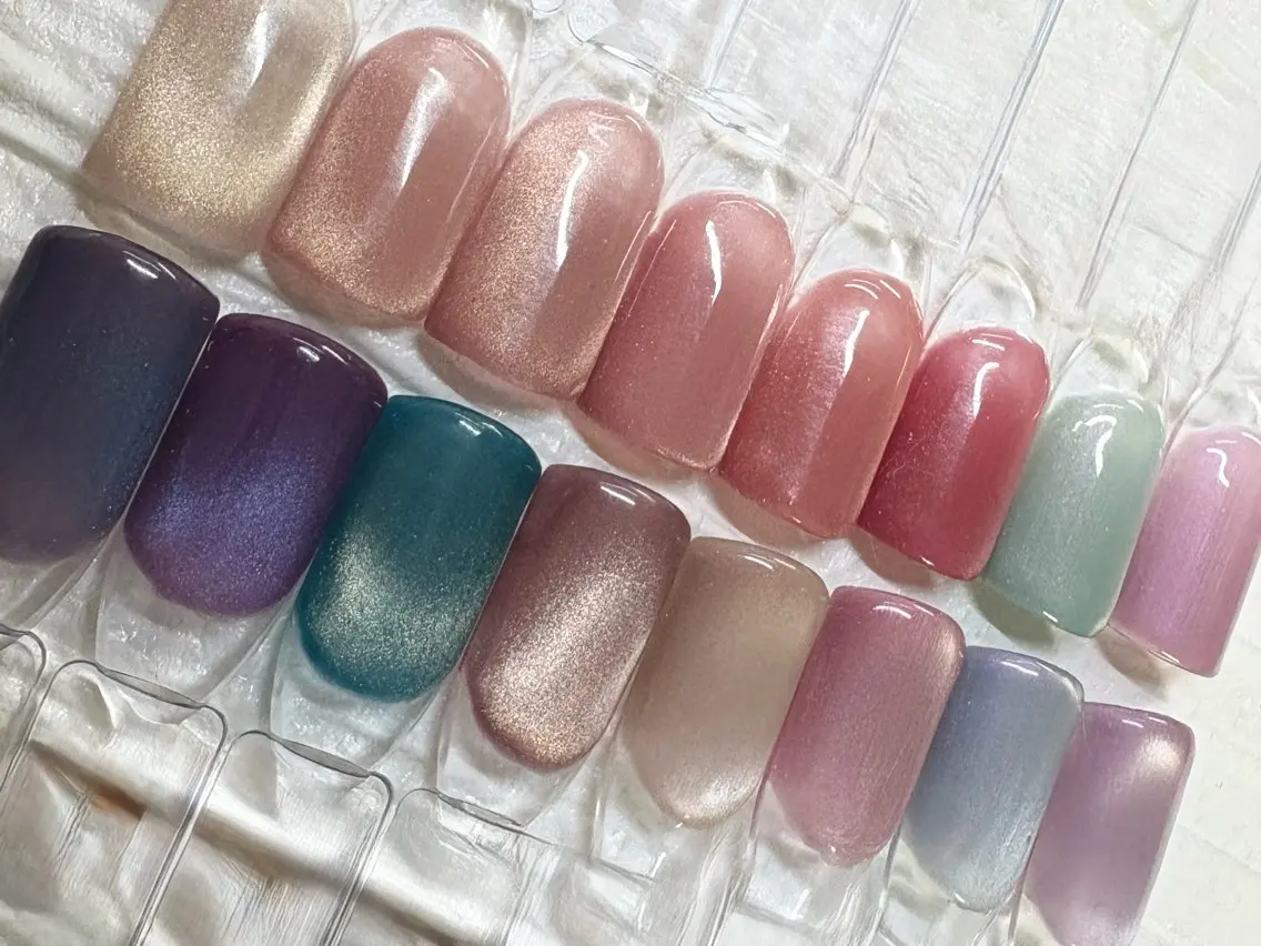 ハンドネイル💅マグネットネイル《オフなし》の写真