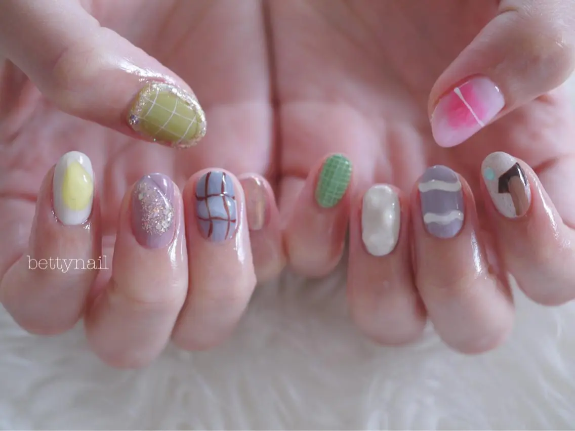 ネイル purr nailのネイルデザイン