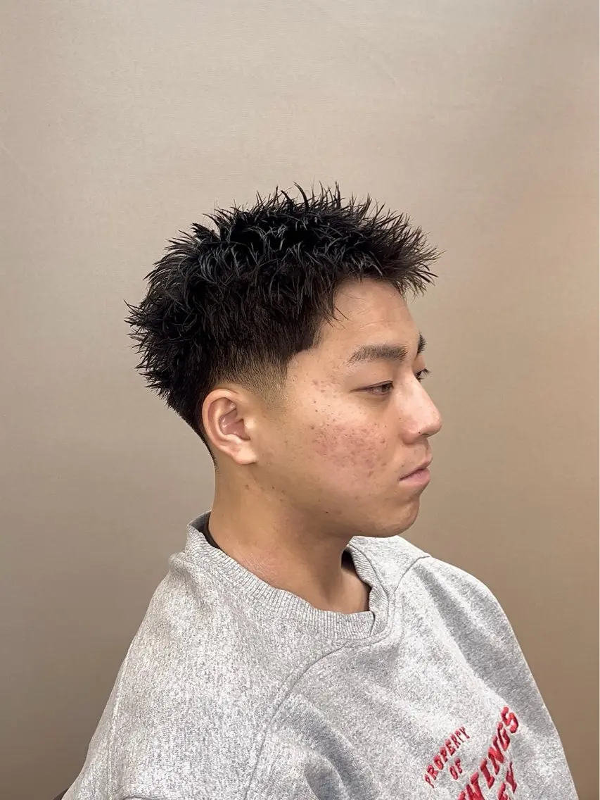 ショート ベリーショート ショートヘア 下野 健太のヘアスタイル