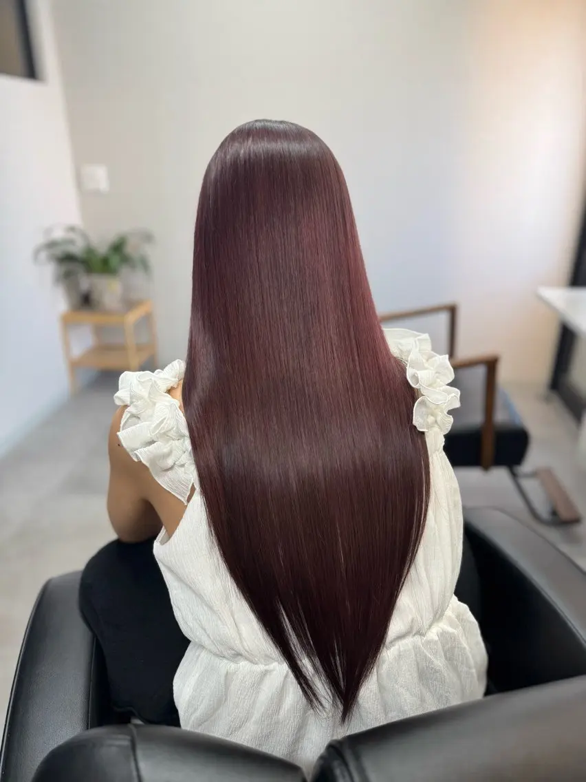 ロング カット ヘアカラー 🫧はるか🫧 ブリーチ・髪質改善のヘアスタイル