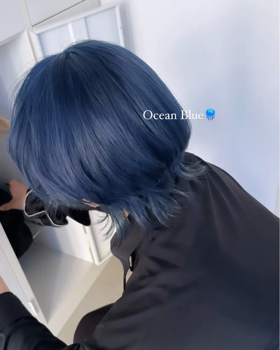 ショート ヘアカラー トリートメント 《店長》欧米風/デ ザイン/雅🪩のヘアスタイル